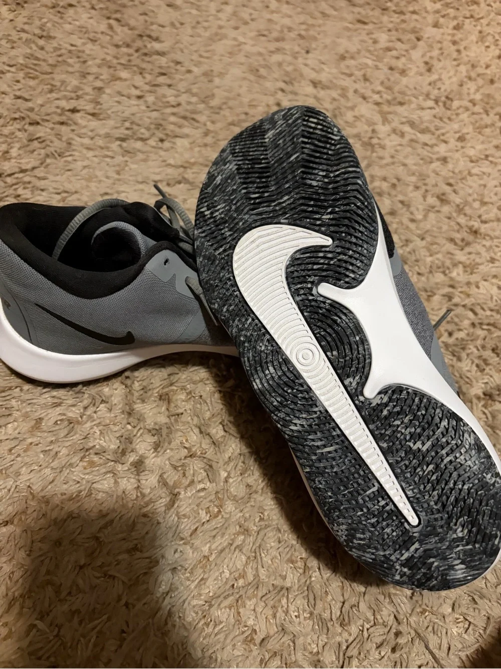 Nike Women’s Gray and Black Air Precision Training Shoes